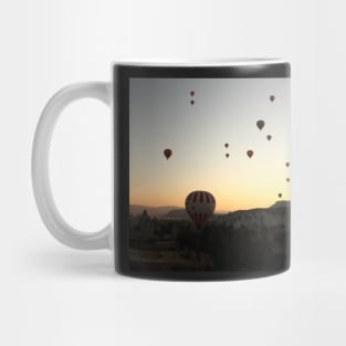 Setting Off Pre-dawn, Goreme, Turkey Mug